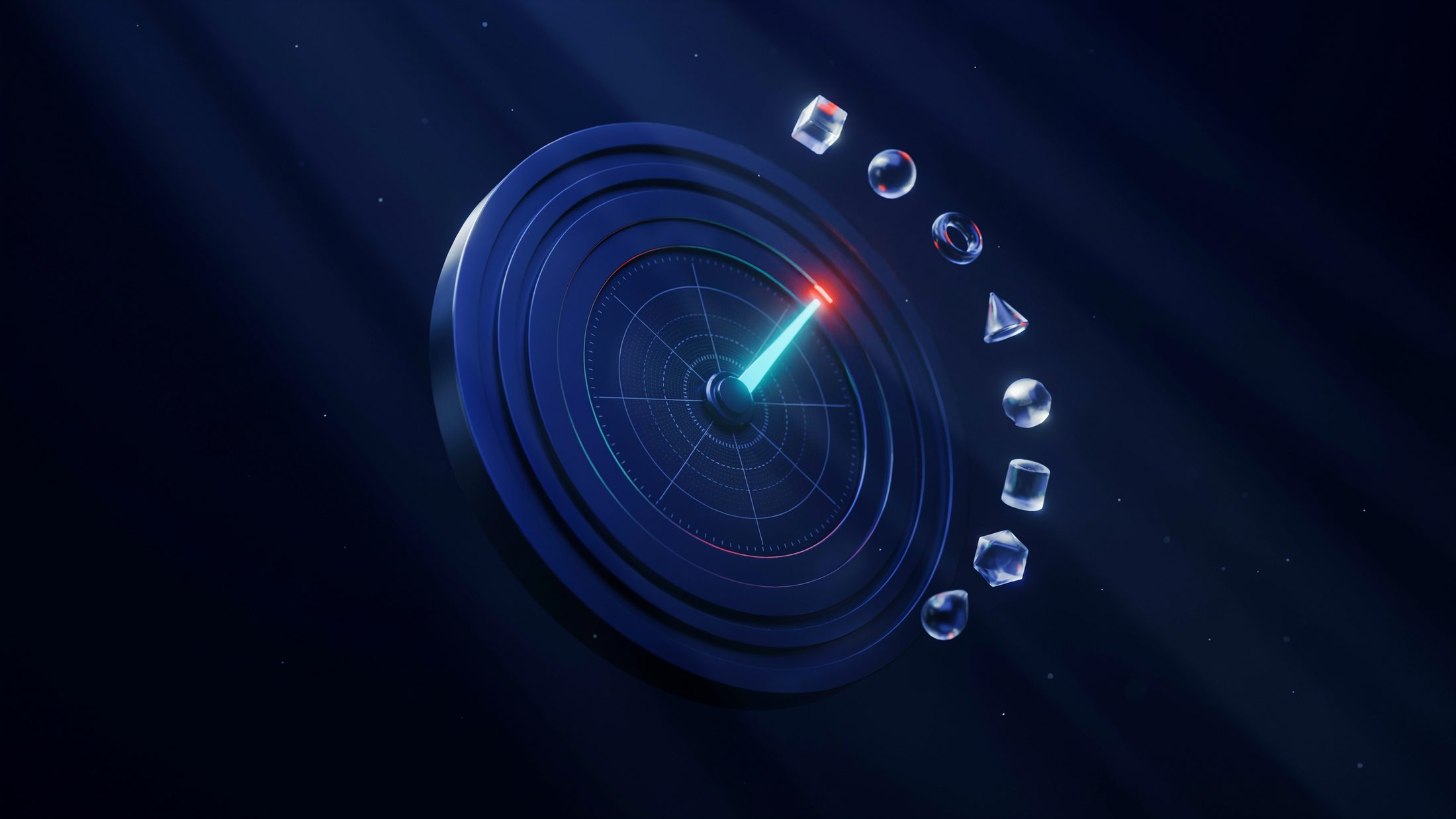 The Talent2Role radar dial — a needle sweeping from a person's evidence to the role it points to